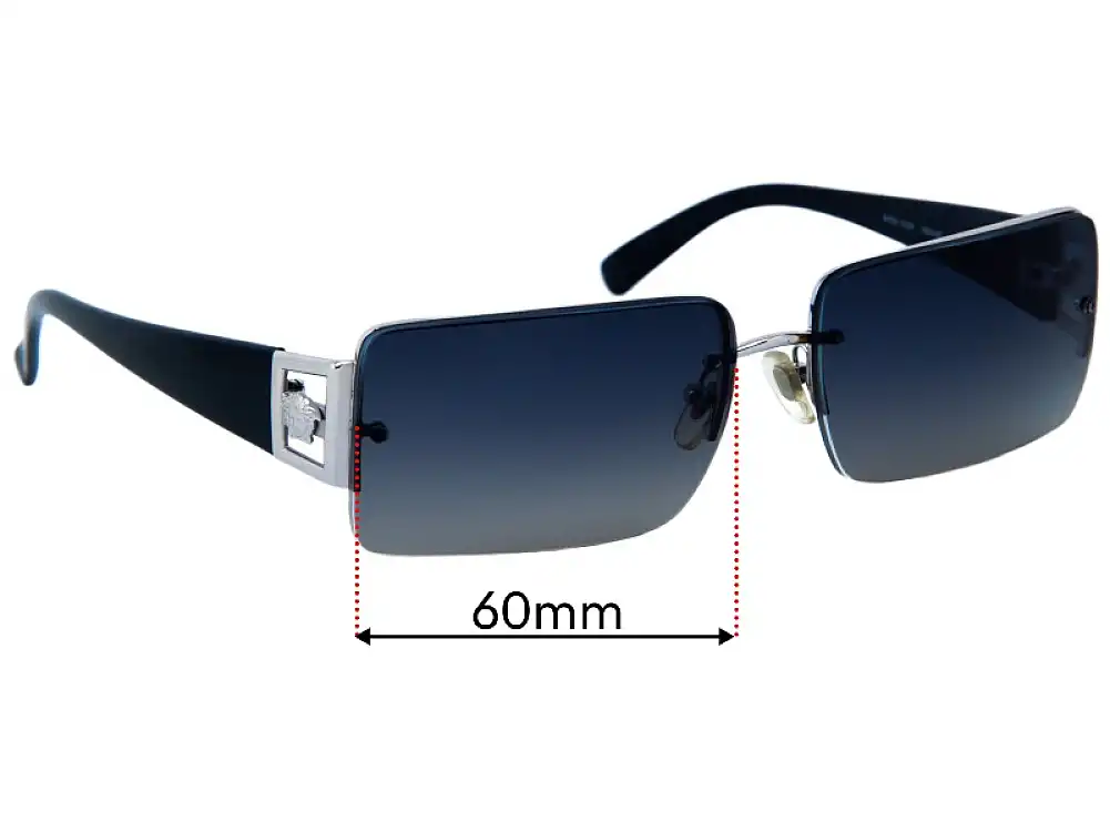 Versace MOD 2029 60mm Replacement Lenses